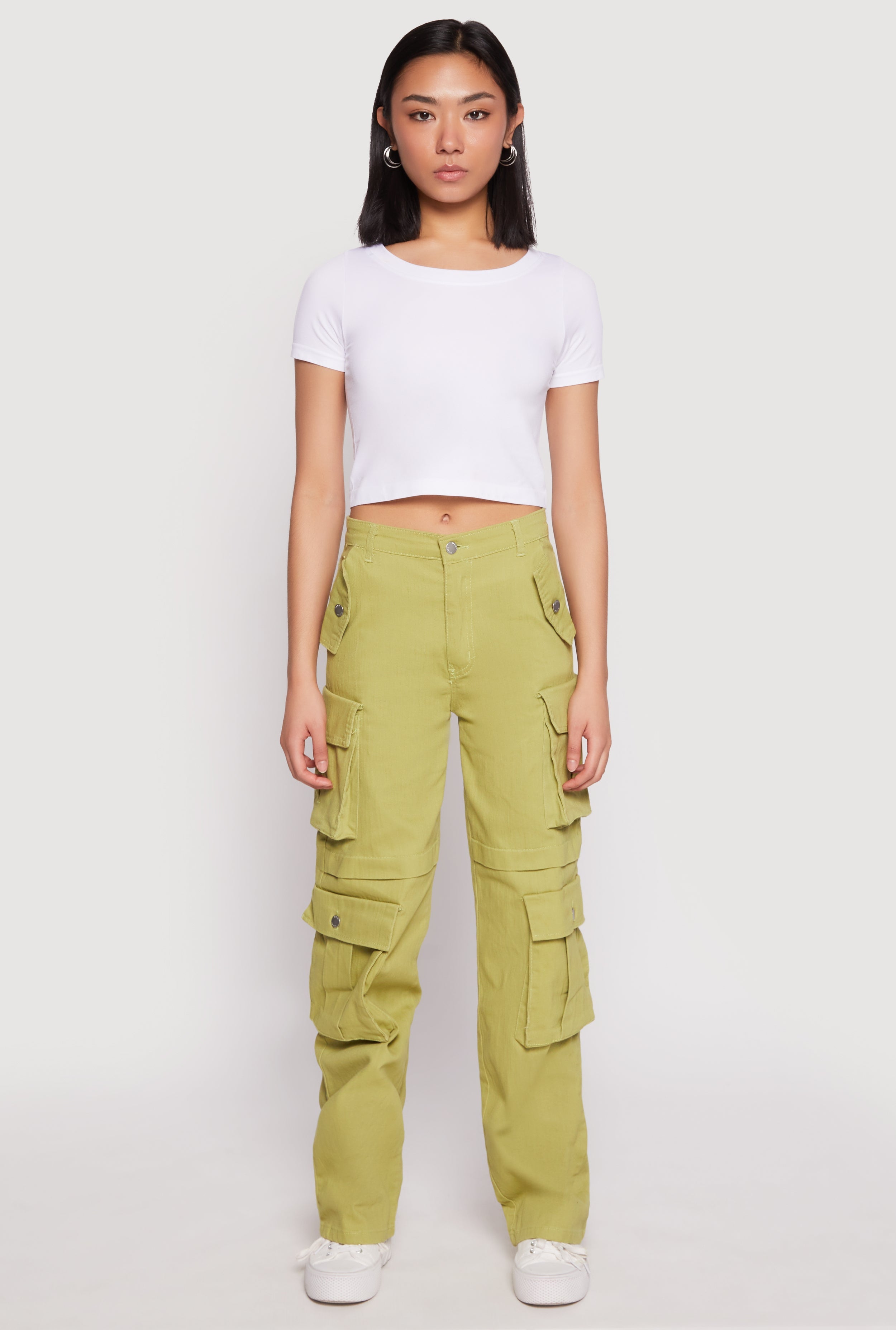 Daisy Four Cargo Pocket Straight Leg Pants