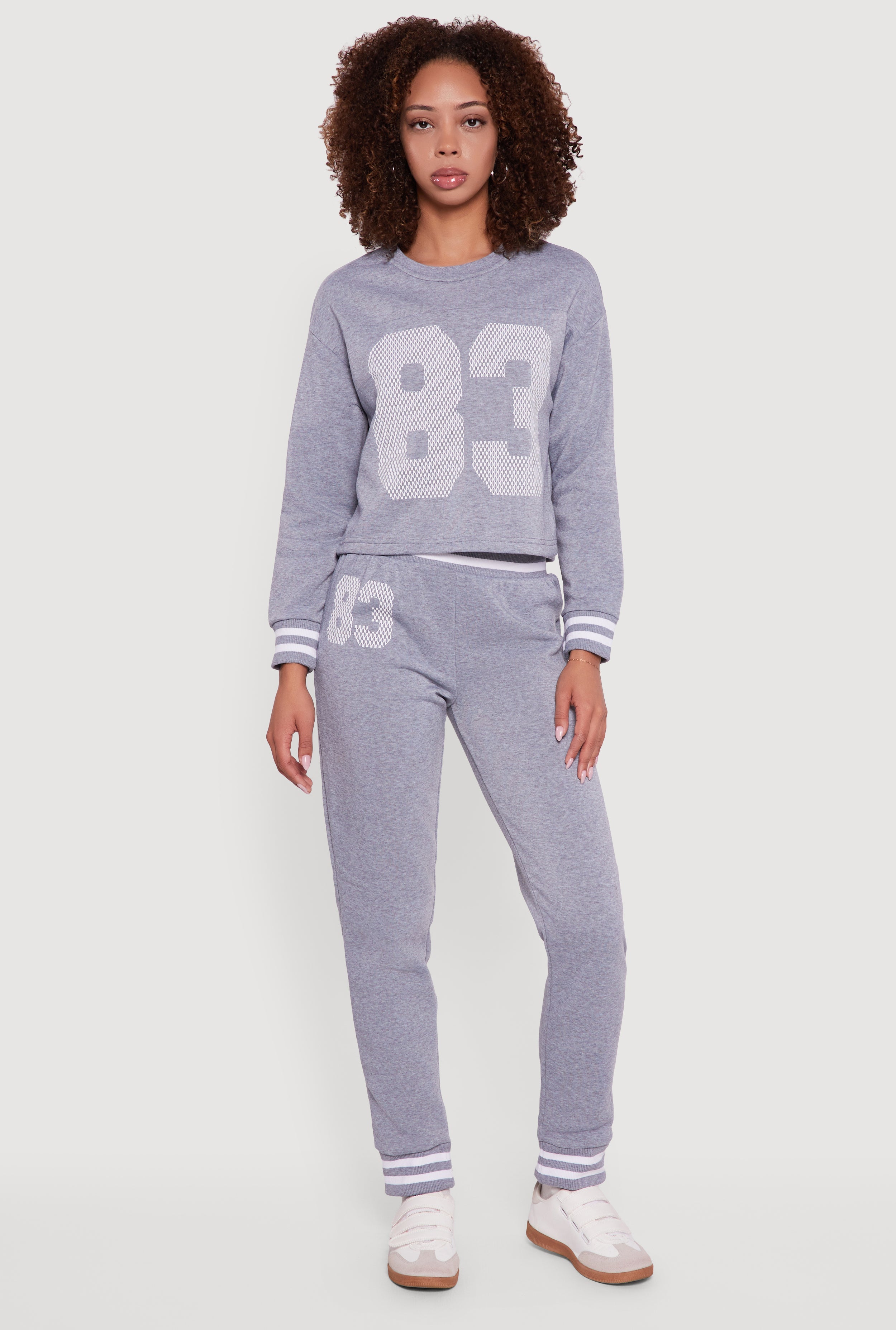 83 Graphic High Waisted Joggers