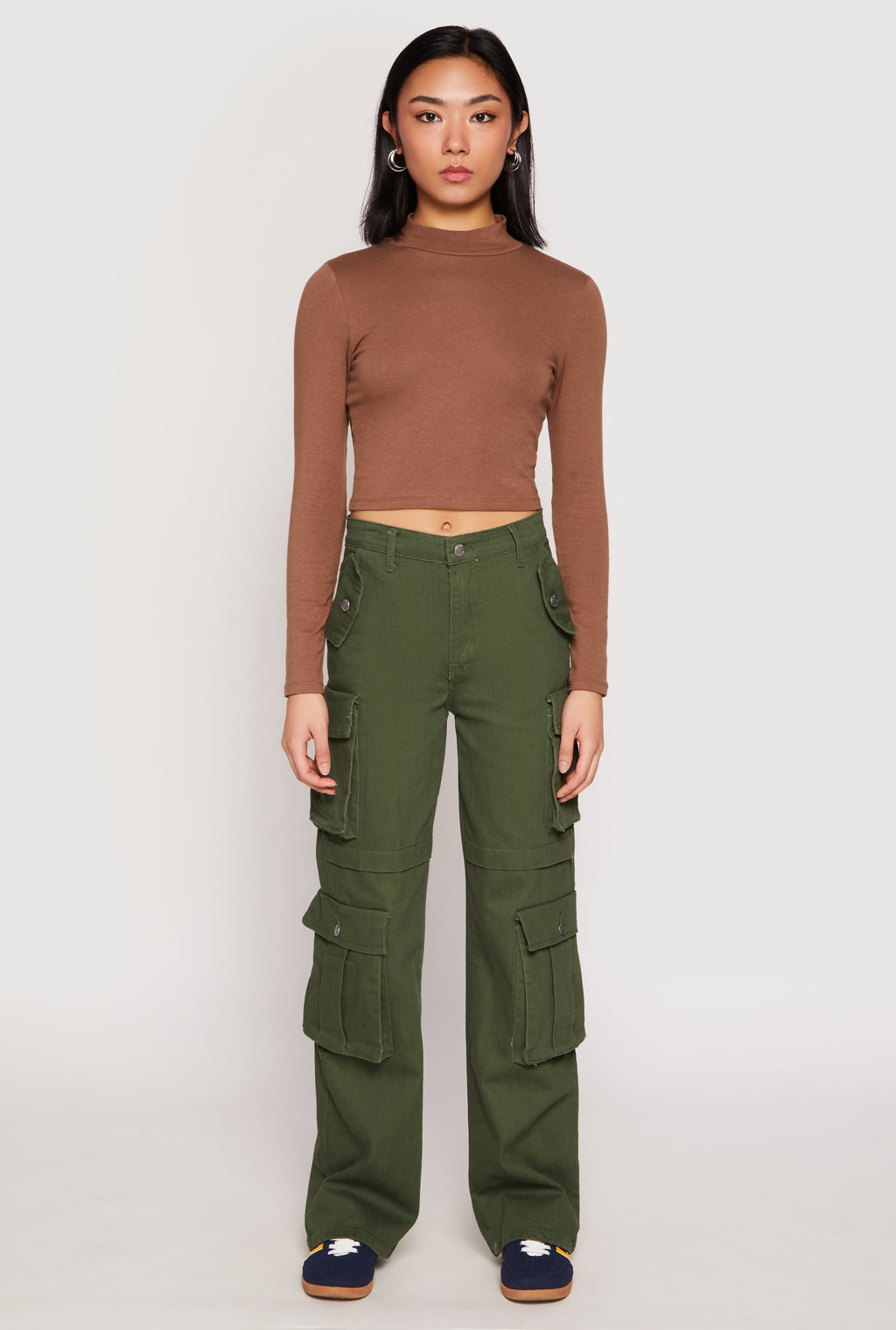 Daisy Four Cargo Pocket Straight Leg Pants