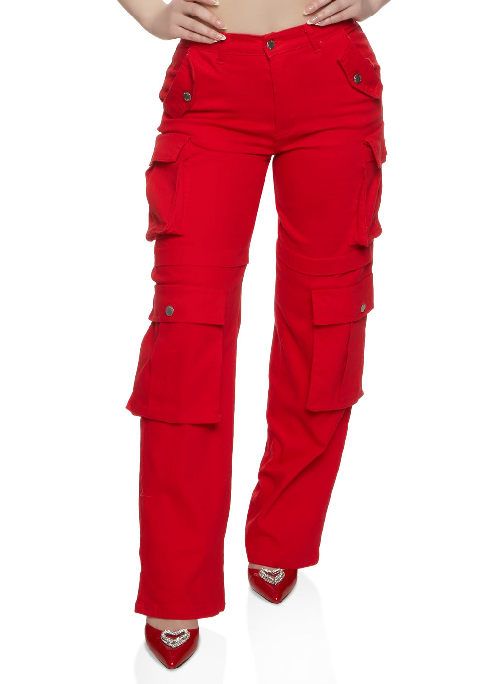 Daisy Four Cargo Pocket Straight Leg Pants