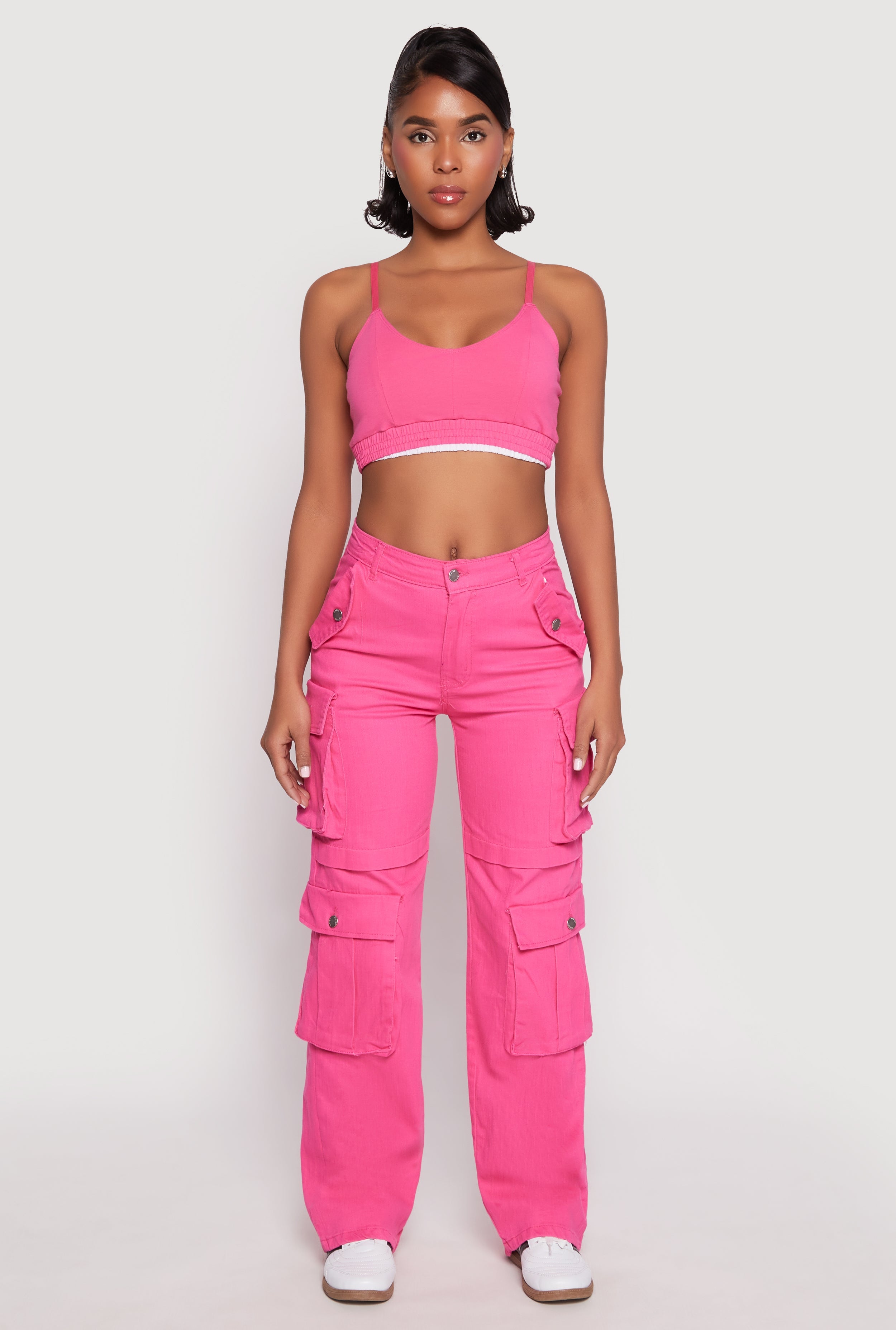 Daisy Four Cargo Pocket Straight Leg Pants