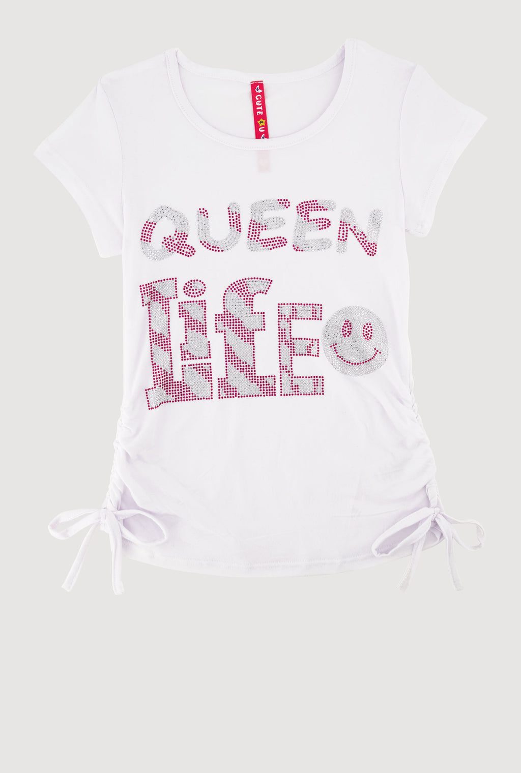 Little Girls Queen Life Graphic T-Shirt
